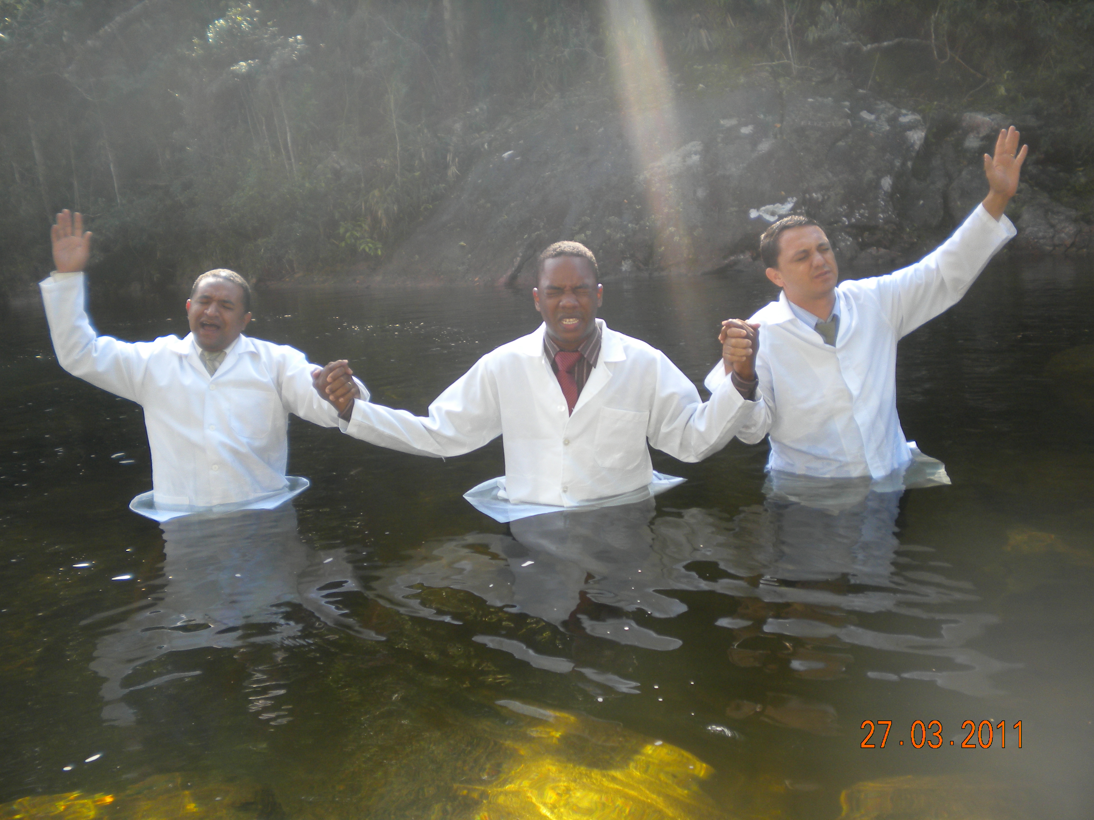1º Batismo nas águas da Palavra Profética (27.03.2011)